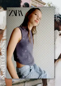 Pregled letka New in Girls Zara trgovine Zara vrijedi od 04.05.2026