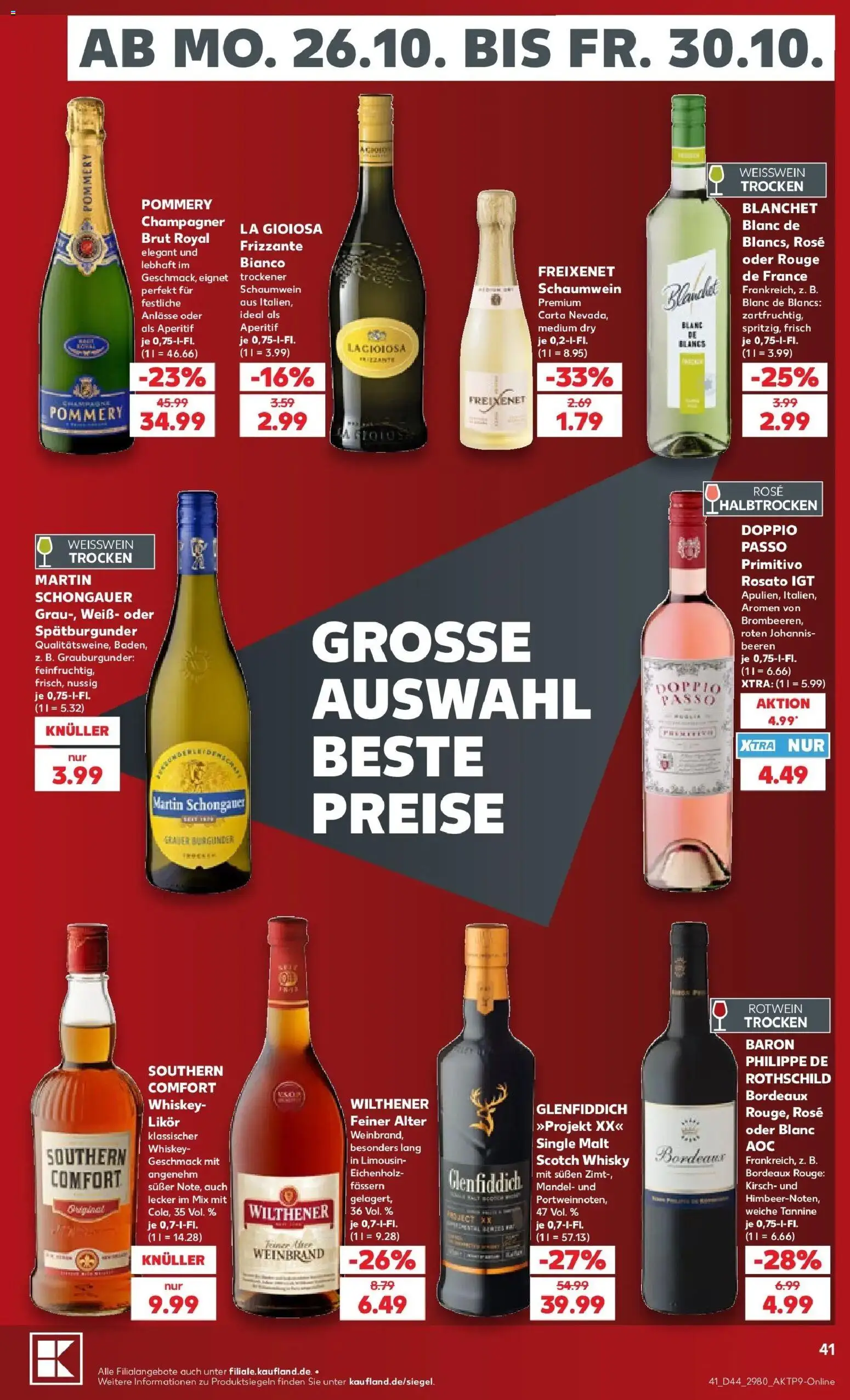 Vorschau von dem Prospekt des Geschäftes Kaufland, gültig ab dem 26.10.2026