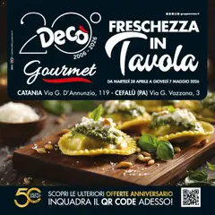 Anteprima dell'opuscolo Decò volantino Gourmet Sicilia dal negozio Decò valido da 28/04/2026