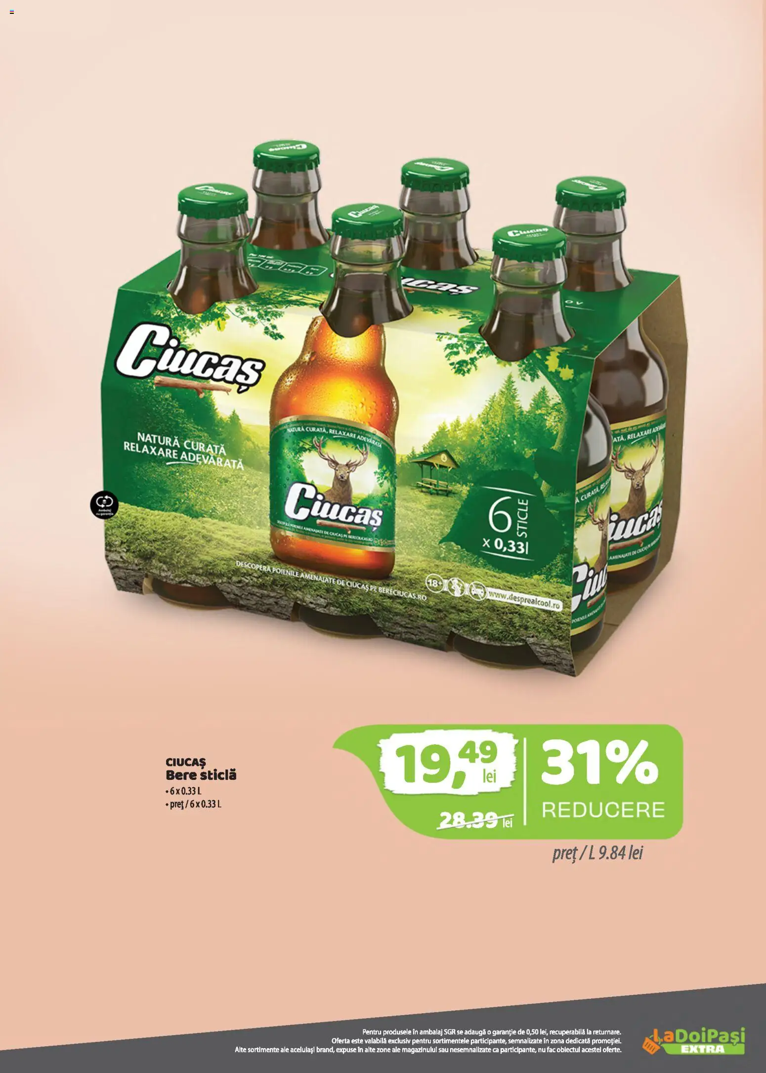 Previzualizarea de cataloage: LaDoiPași LaDoiPași Catalog extra valabil de la 01.11.2026 - Bere