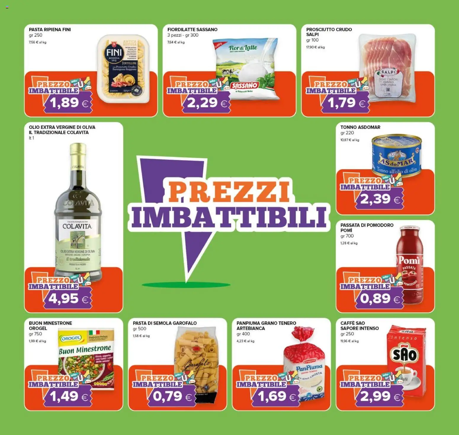 Anteprima dell'opuscolo Tigre volantino dal negozio Tigre valido da 22/10/2026 - Pasta, Caffè, Pomodoro, Tonno, Parmigiano reggiano, Minestrone, Passata di pomodoro, Pasta di semola