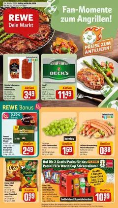 Vorschau von dem Prospekt des Geschäftes Rewe, gültig ab dem 08.06.2026