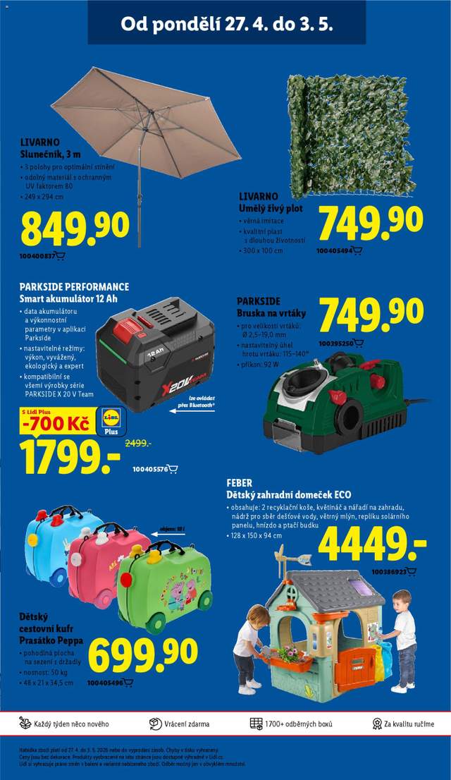Nový Lidl leták od 30.04.