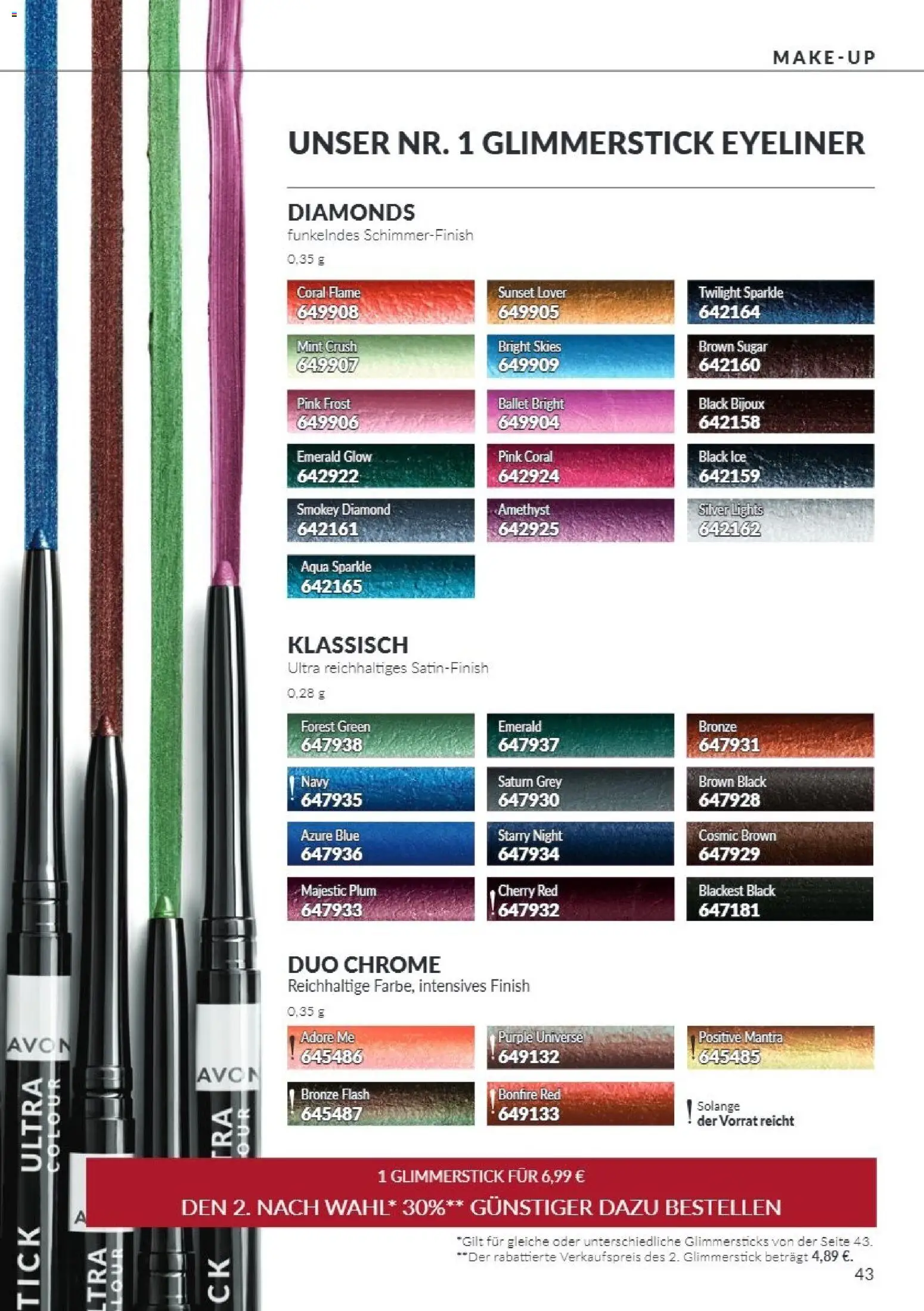 Vorschau von dem Prospekt des Geschäftes Avon, gültig ab dem 01.10.2026 - Eyeliner, Coral, Finish