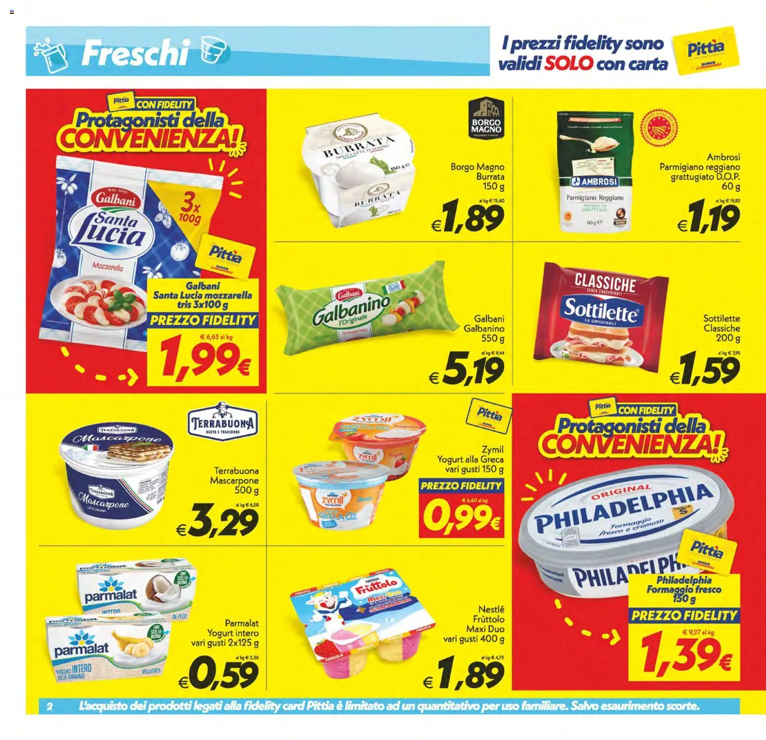 Anteprima dell'opuscolo SuperConveniente volantino Gela, Vittoria dal negozio SuperConveniente valido da 23/10/2026 - Formaggio, Yogurt, Mozzarella, Parmigiano reggiano, Burrata, Mascarpone, Parmigiano, Formaggio fresco