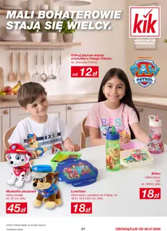 Pogląd gazetki "Kik gazetka" ze sklepu Kik ważnej od 06.07.2026