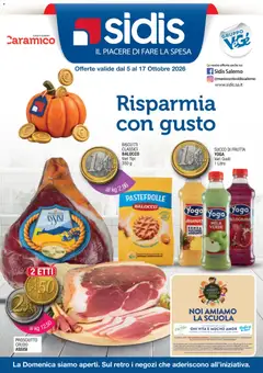 Anteprima dell'opuscolo Sidis volantino dal negozio Sidis valido da 05/10/2026