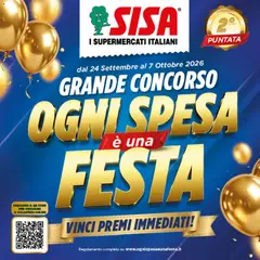 Anteprima dell'opuscolo SISA volantino dal negozio SISA valido da 24/09/2026