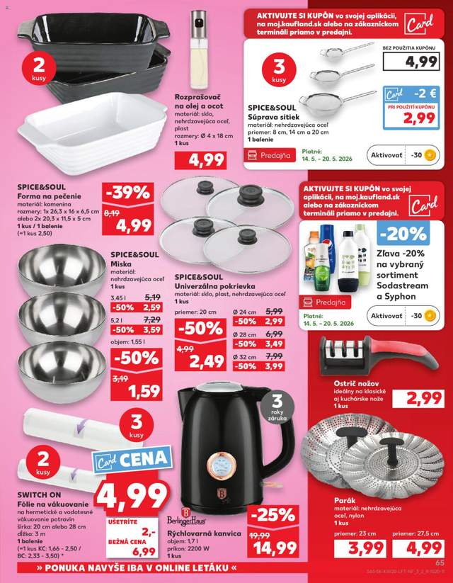 Nový Kaufland leták od 14.05.