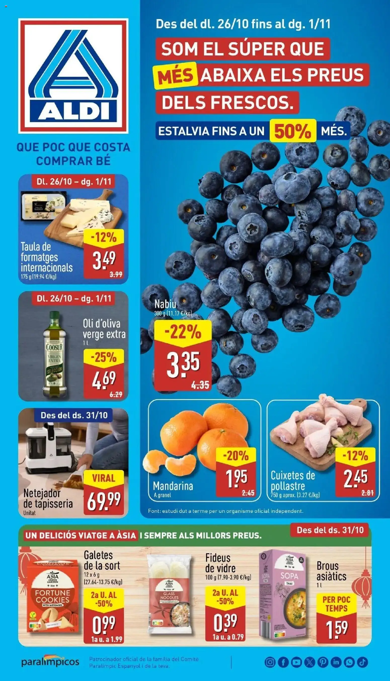 Vista previa del folleto de la tienda Aldi válido desde el 26/10/2026 