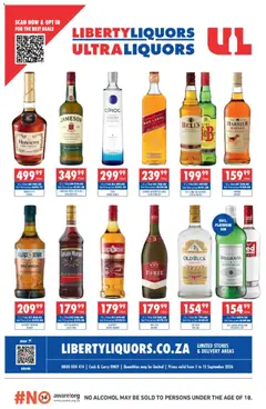 Preview of Ultra Liquors flyer valid from 01/09/2026