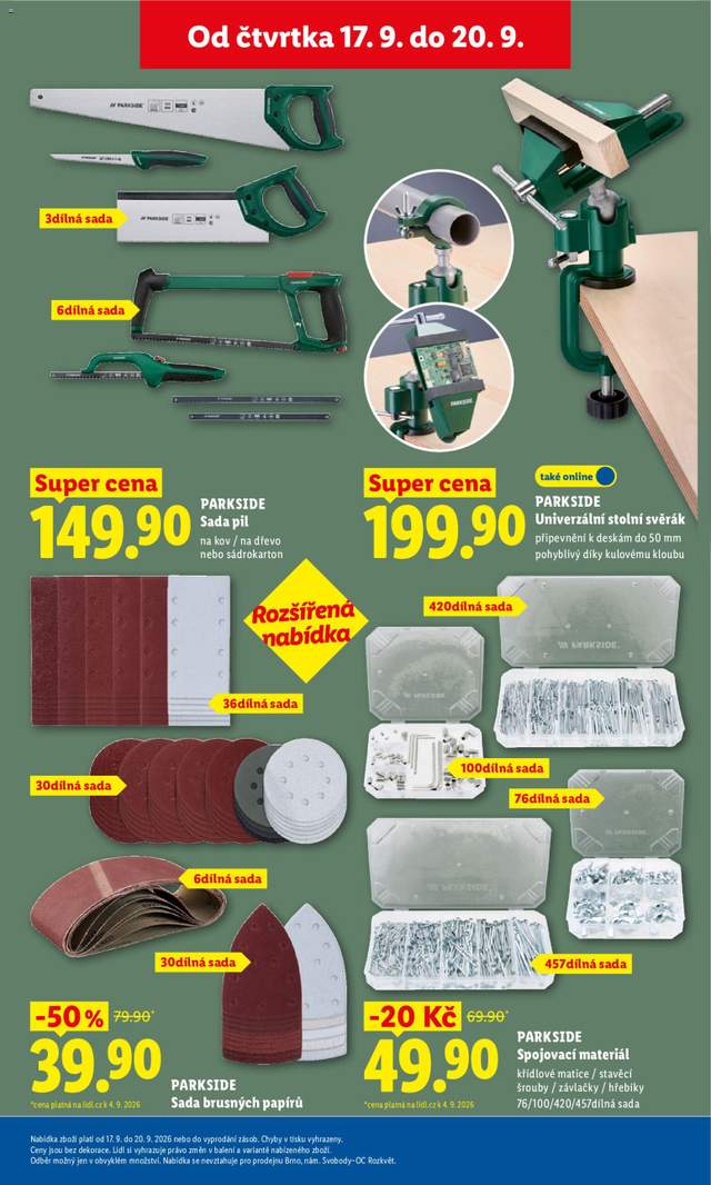 Nový Lidl leták od 17.09.