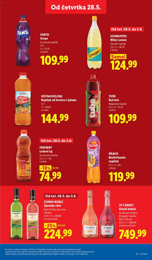 Novi Lidl katalog od 28.05.