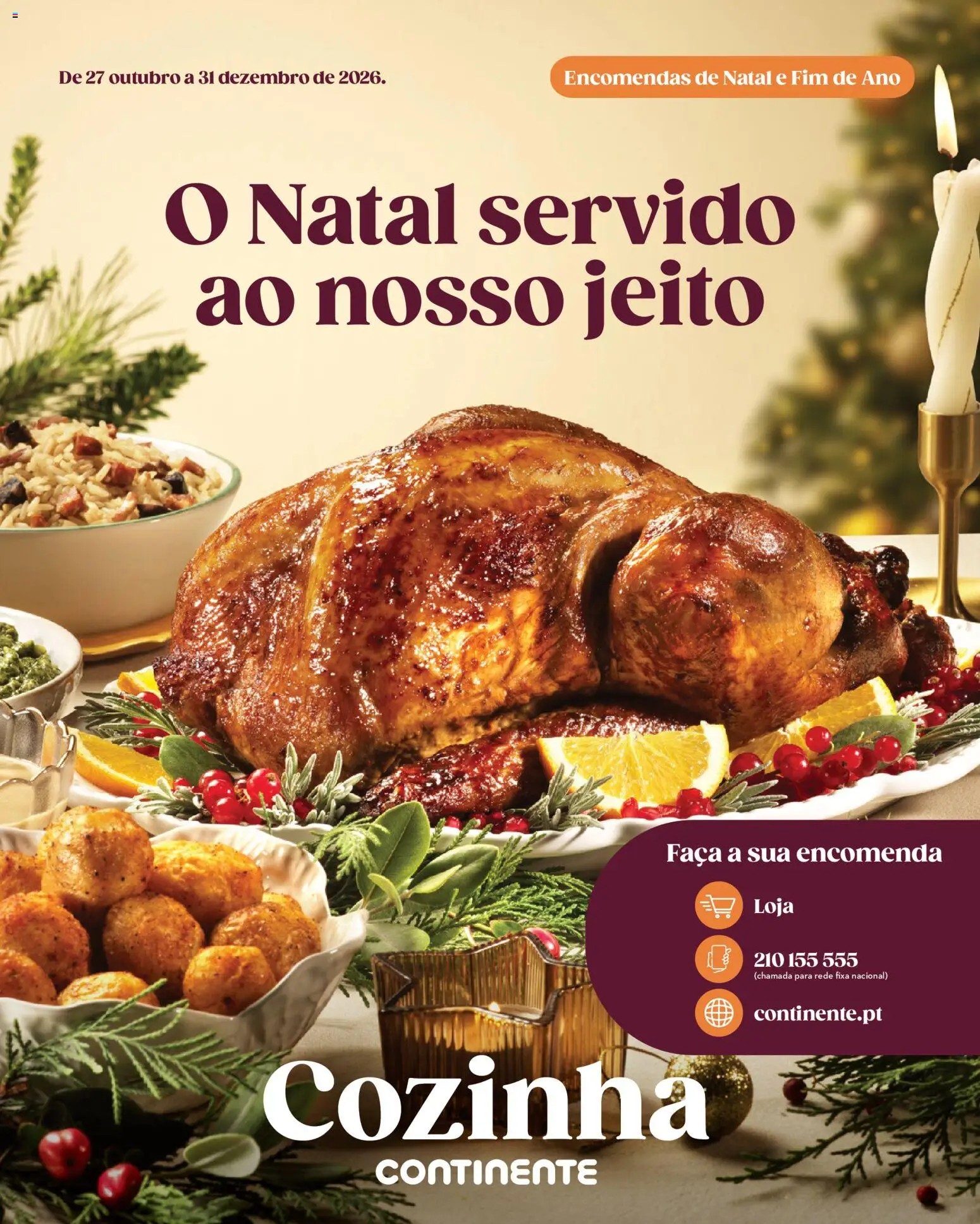 Pré-visualização do folheto da loja Continente válida a partir de 27/10/2026 - Faca