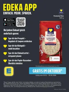 Vorschau von dem Prospekt des Geschäftes Edeka, gültig ab dem 12.10.2026