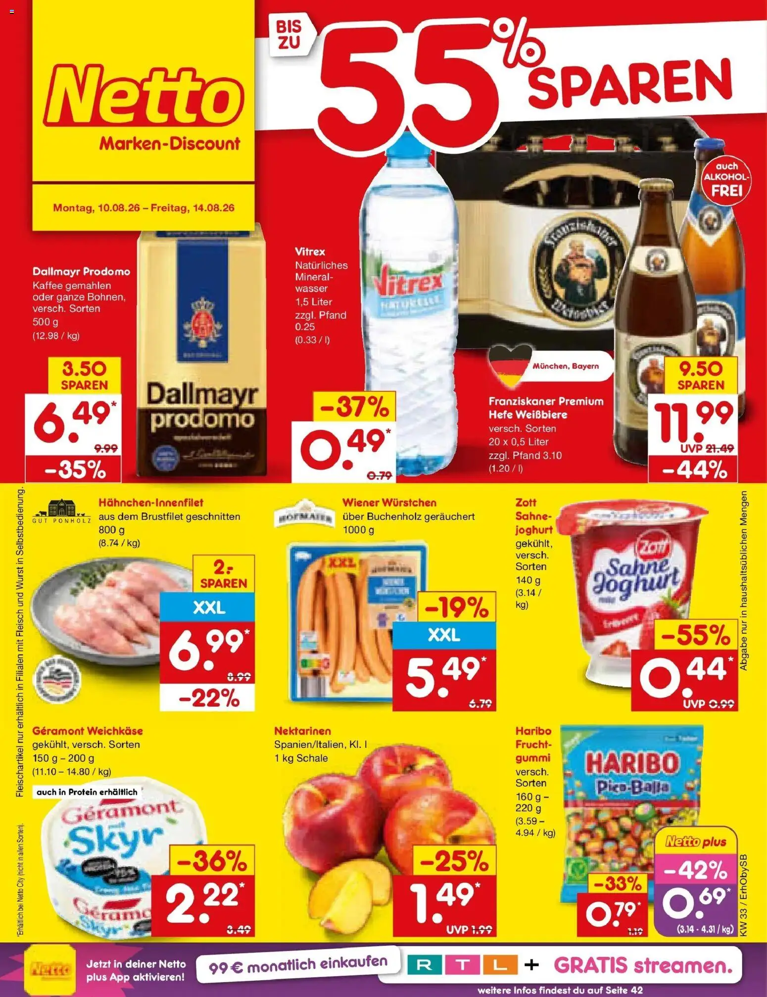 Vorschau von dem Prospekt des Geschäftes Netto Marken-Discount, gültig ab dem 10.08.2026