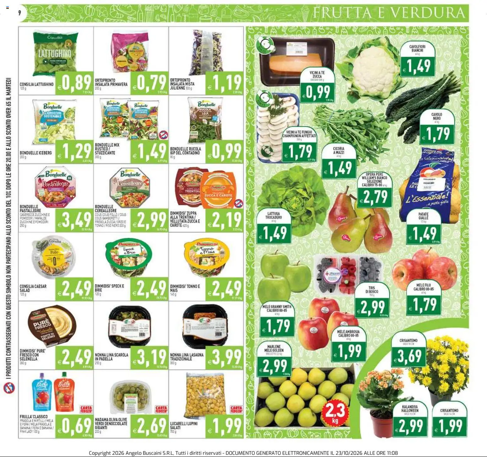 Anteprima dell'opuscolo PIM Supermercati volantino dal negozio PIM Supermercati valido da 23/10/2026