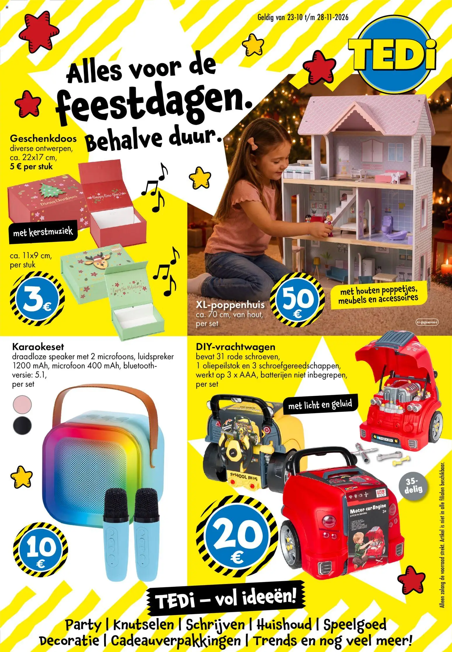Voorbeeld van TEDi Folder van winkel TEDi geldig vanaf 23/10/2026