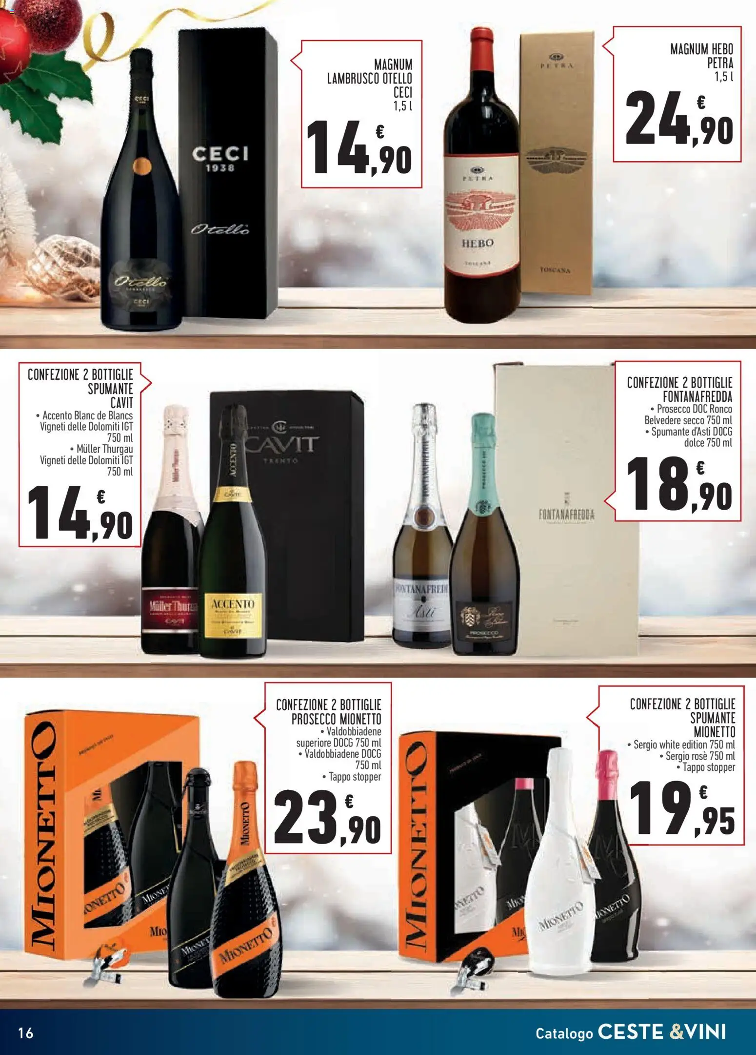 Anteprima dell'opuscolo Conad volantino Superstore Ceste & Vini dal negozio Conad valido da 05/11/2026
