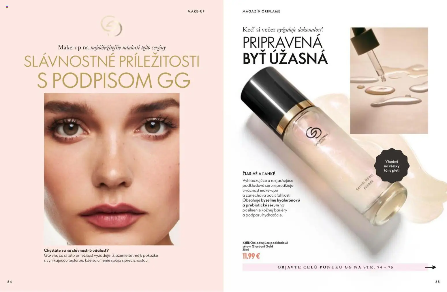 Náhľad Oriflame letáku platného od 11.11.2026 - Make up