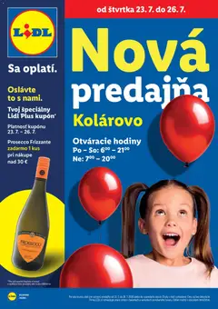 Náhľad Lidl letáku platného od 23.07.2026