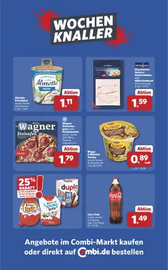 Vorschau von dem Prospekt des Geschäftes Combi, gültig ab dem 24.05.2026