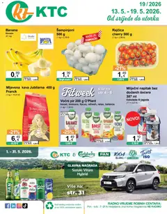 Pregled letka KTC Katalog trgovine KTC vrijedi od 13.05.2026