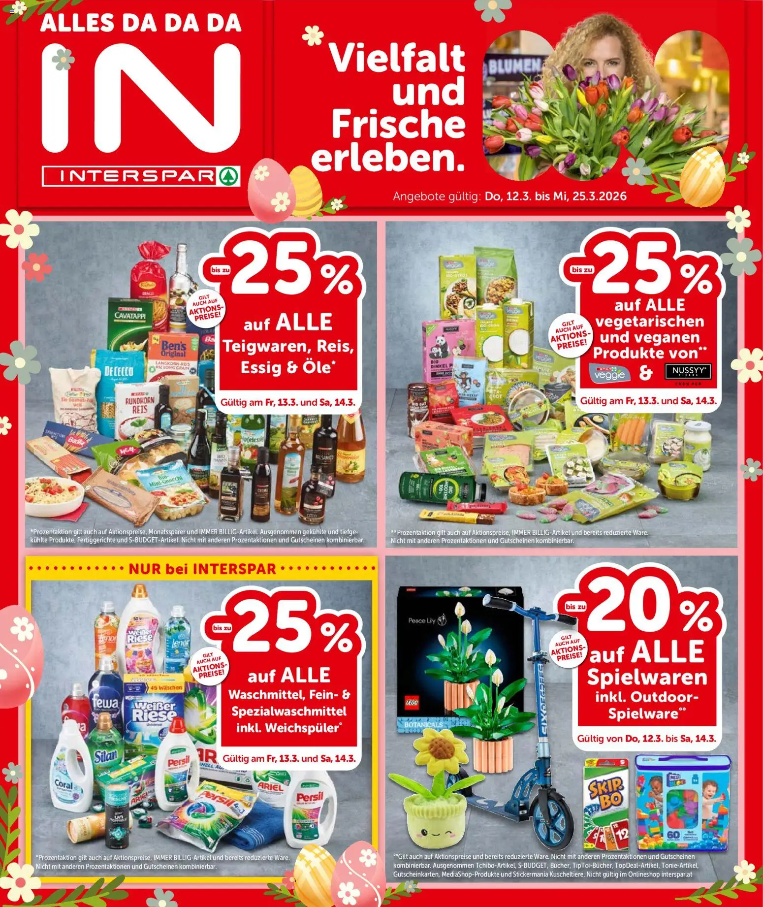 Vorschau der Angebote: Interspar Interspar Flugblatt - Wien gültig ab 12.03.2026 - Reis, Fertiggerichte
