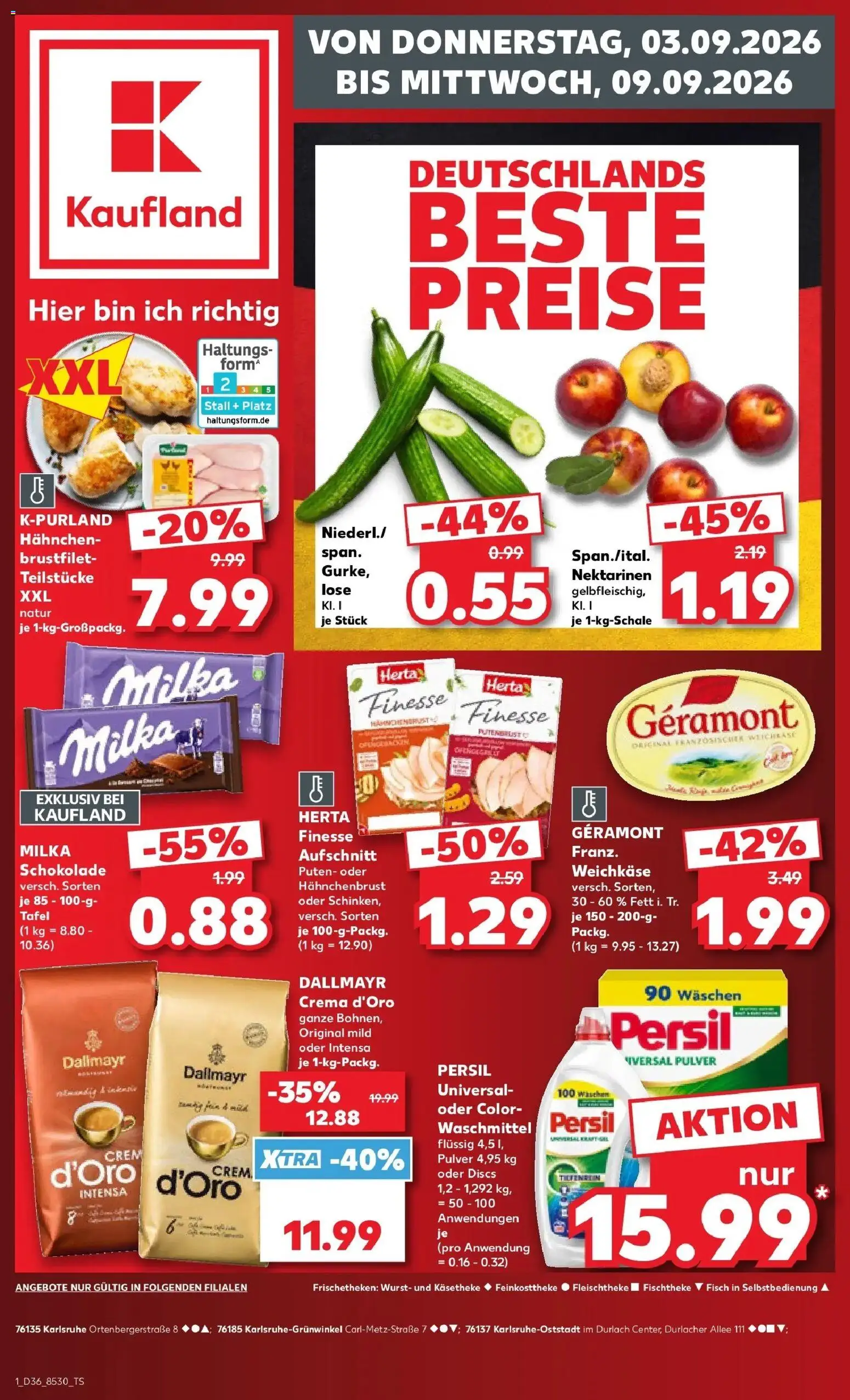 Vorschau von dem Prospekt des Geschäftes Kaufland, gültig ab dem 03.09.2026