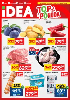 Pregled Idea kataloga - važi od 13.08.2026