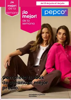 Vista previa del folleto de la tienda Pepco válido desde el 25/06/2026 