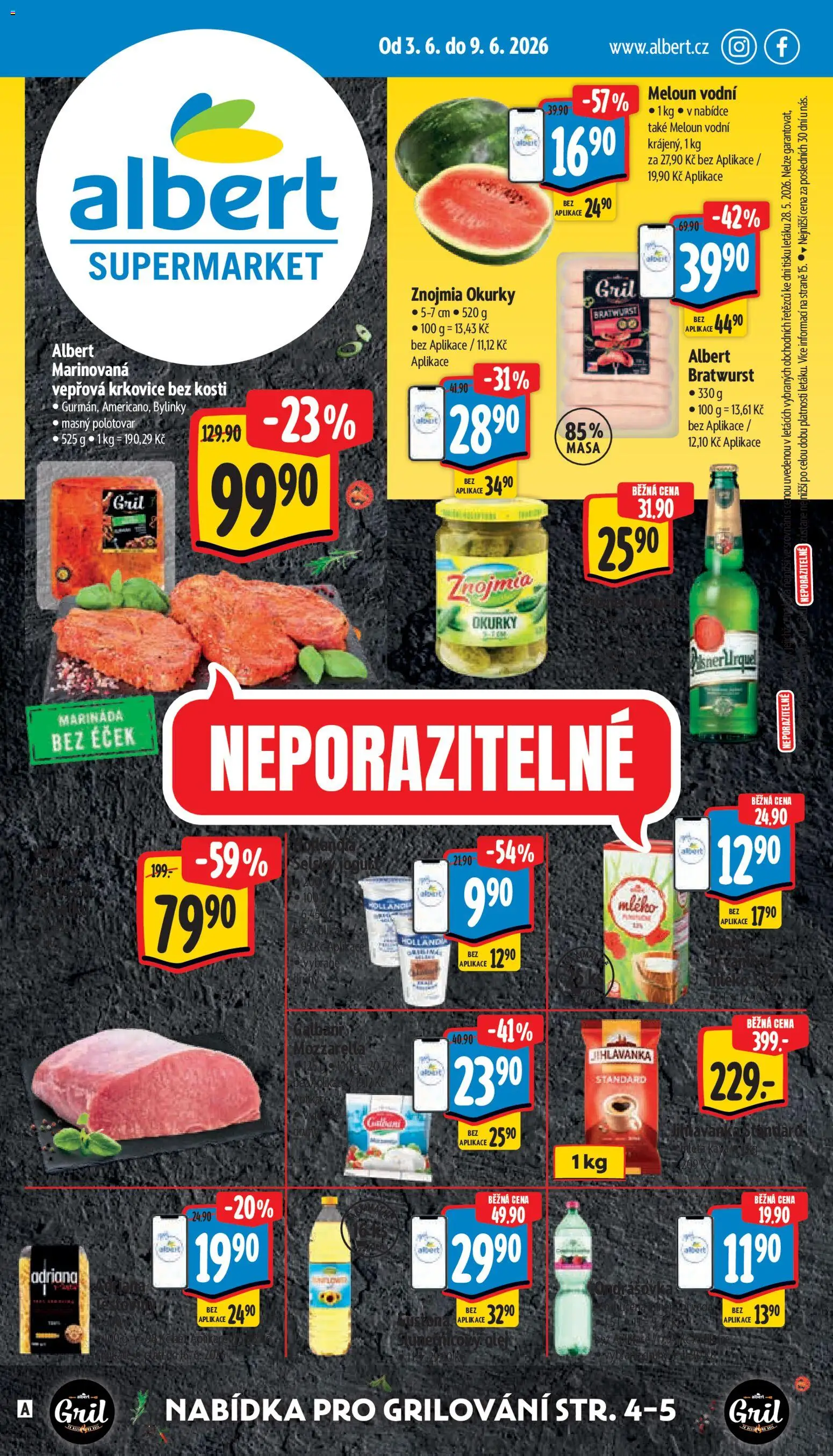 Náhled nabídky: Albert Albert leták - Supermarket platný od 03.06.2026