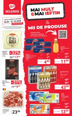 Previzualizarea de cataloage: Selgros Selgros Catalog Magazine Mici valabil de la 18.09.2026
