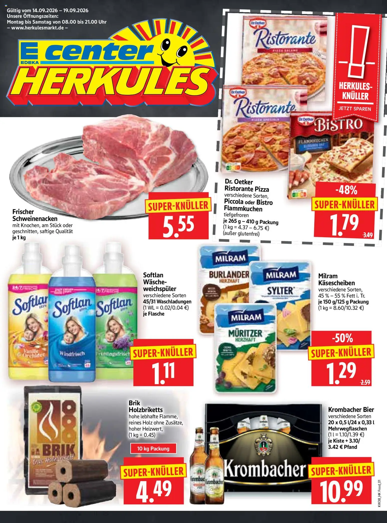 Vorschau von dem Prospekt des Geschäftes HERKULES, gültig ab dem 14.09.2026
