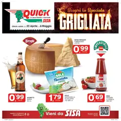 Anteprima dell'opuscolo SISA volantino Quick dal negozio SISA valido da 23/04/2026