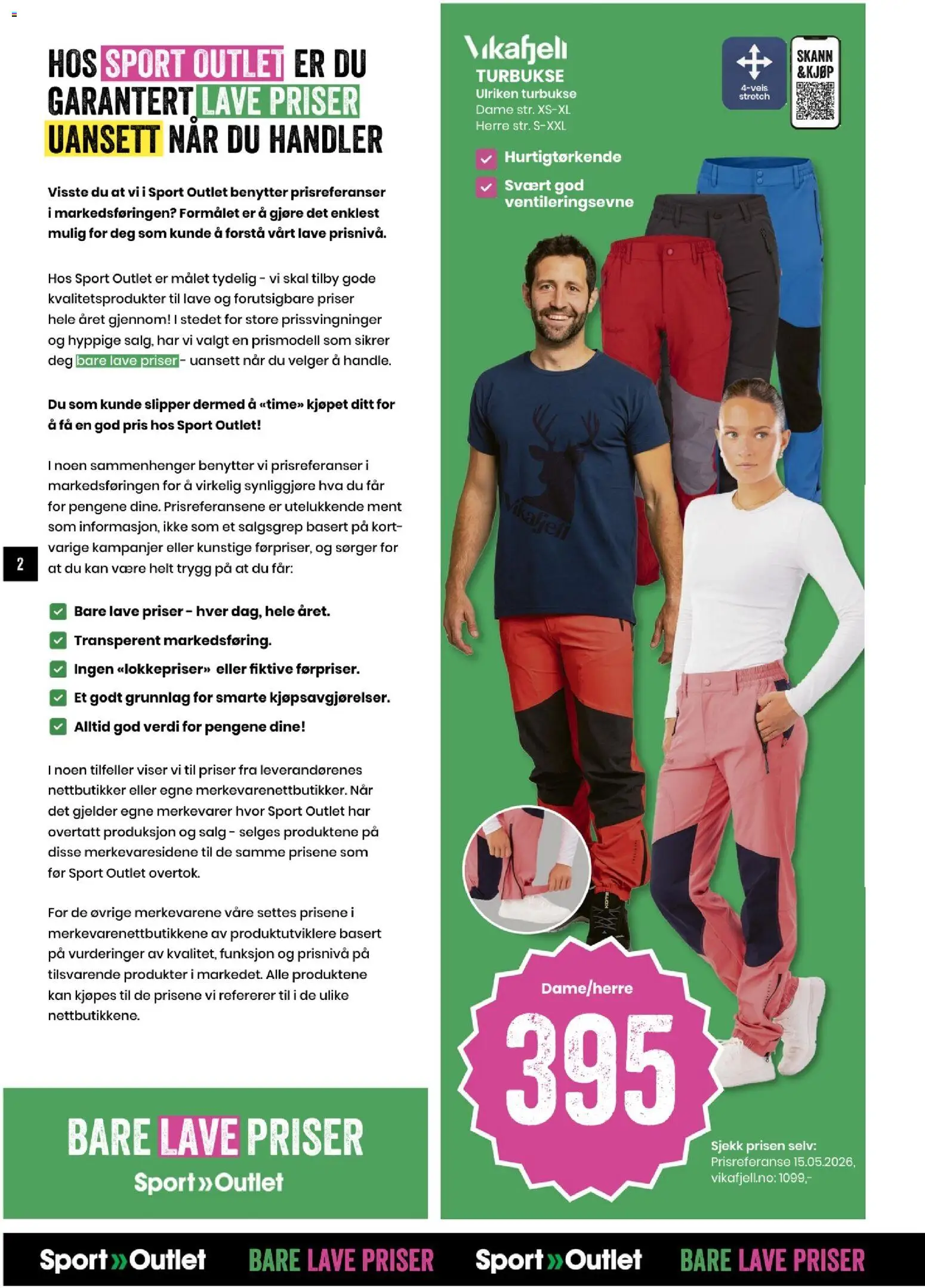 Forhåndsvis Sport Outlet kundeavis fra butikk Sport Outlet gyldig fra 02/06/2026