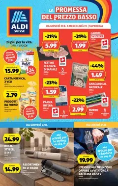 Vorschau des Merkblatts Aldi aktionen IT vom Shop Aldi gültig von 27.08.2026 bis 02.09.2026