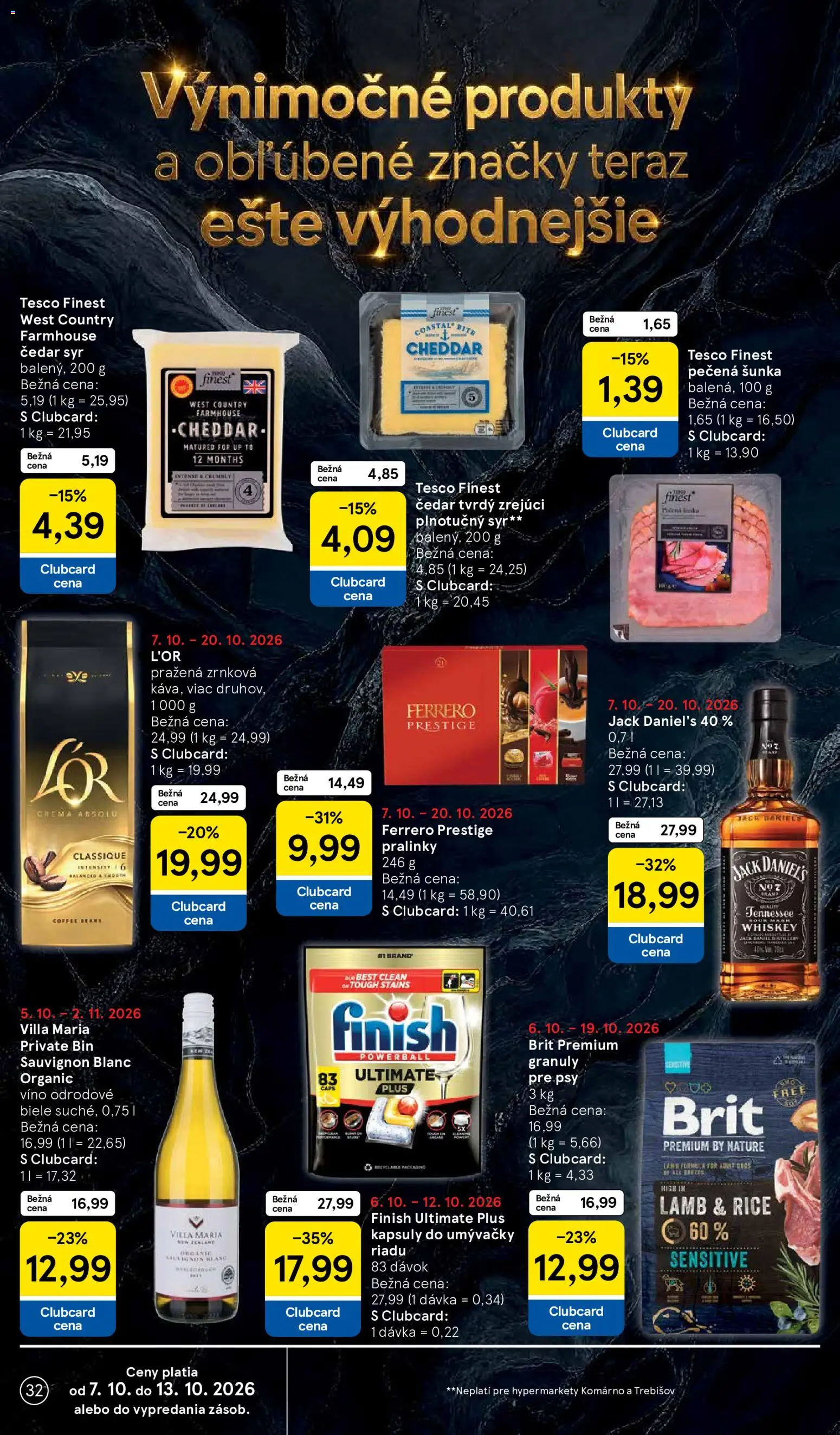 Náhľad Tesco letáku platného od 07.10.2026