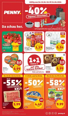 Vorschau der Angebote: Penny Markt Penny Markt Die ganze Woche sparen gültig ab 18.06.2026