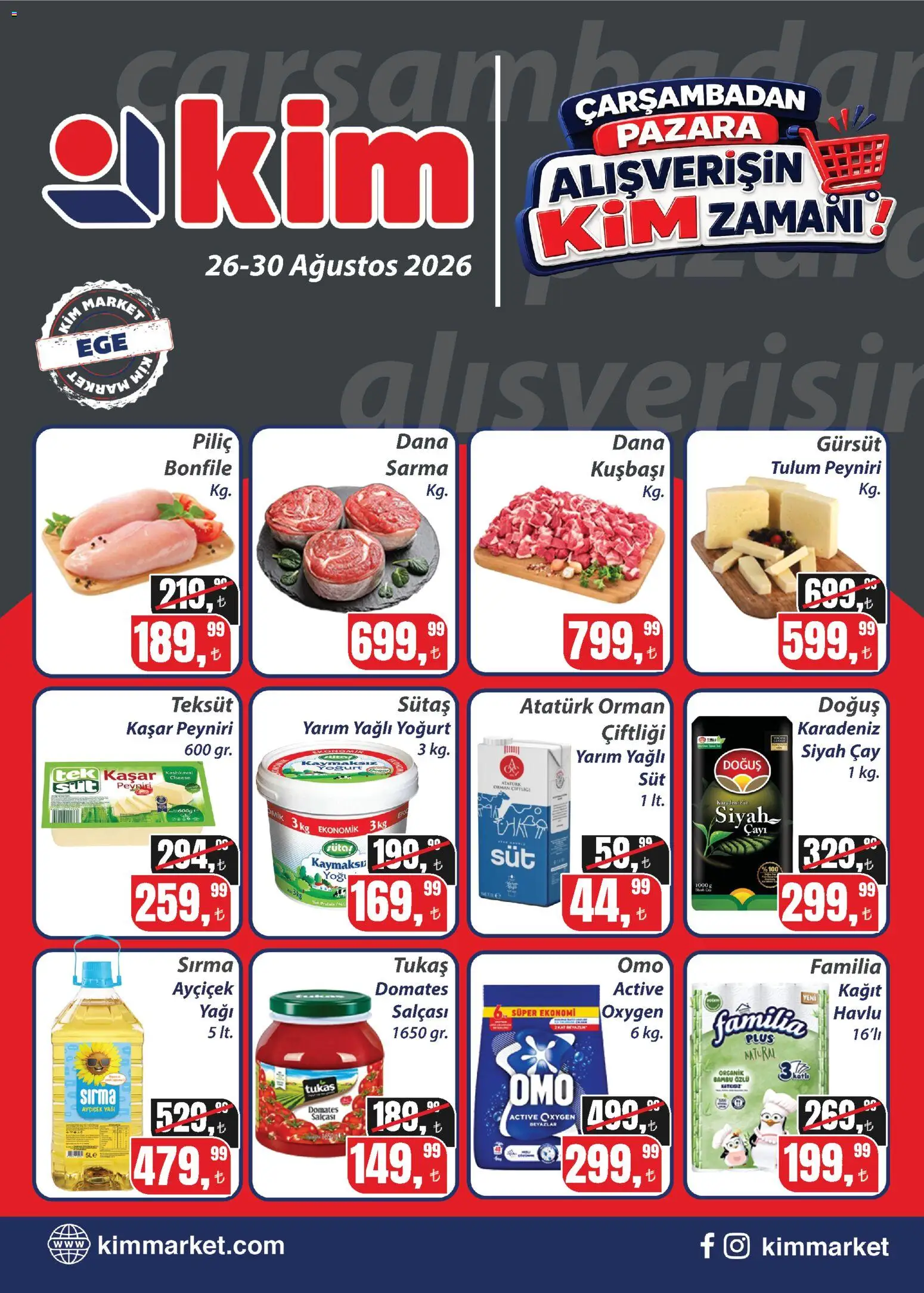 Kim Market Kim Market Katalog - Ege Insert 26.08.2026 - Broşürünün önizlemesi