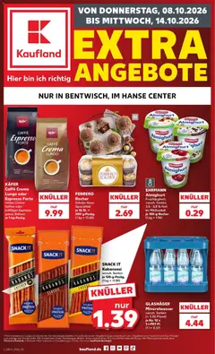 Vorschau von dem Prospekt des Geschäftes Kaufland, gültig ab dem 08.10.2026