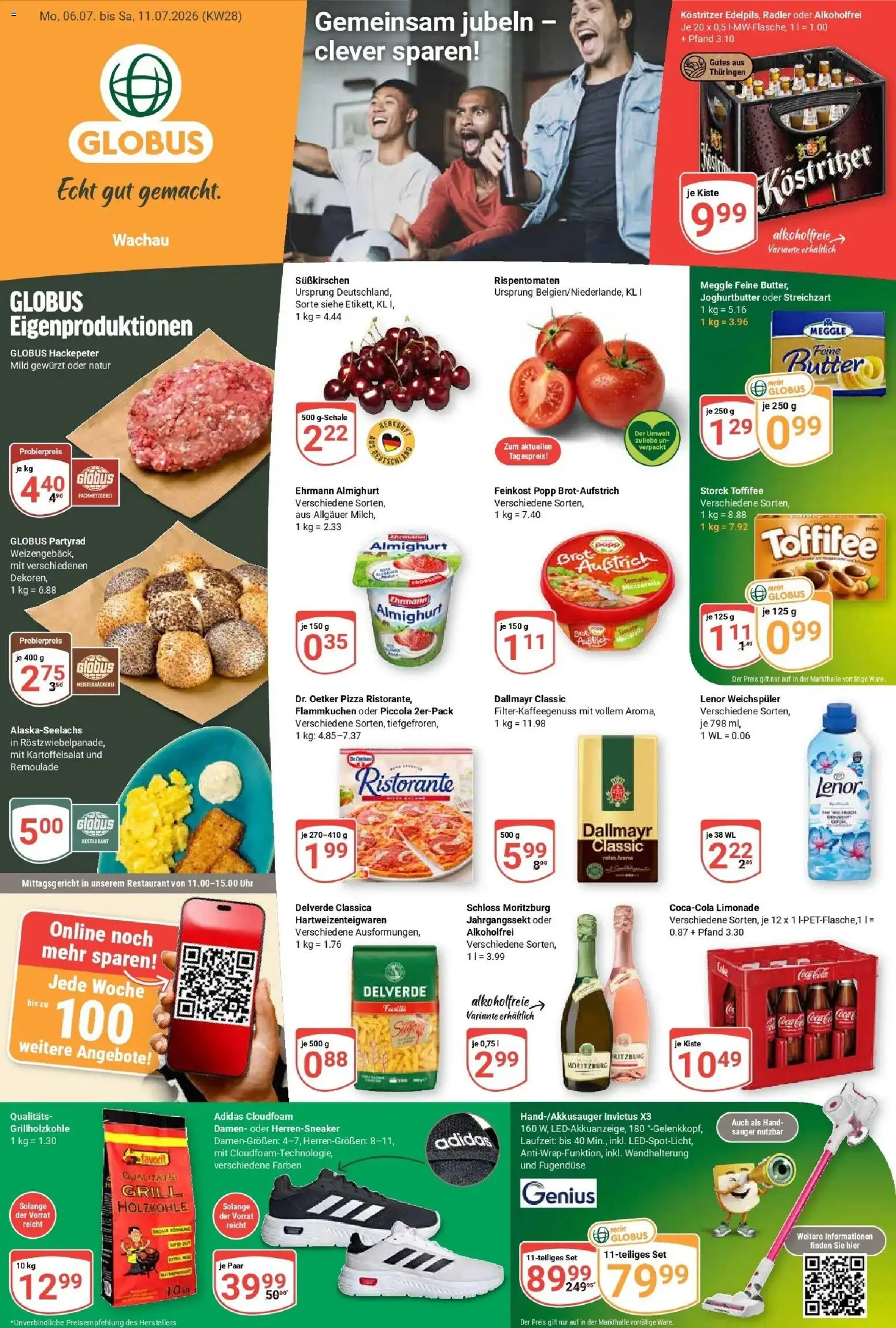 Vorschau von dem Prospekt des Geschäftes Globus, gültig ab dem 06.07.2026
