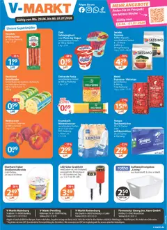Vorschau von dem Prospekt des Geschäftes V-Markt, gültig ab dem 29.06.2026