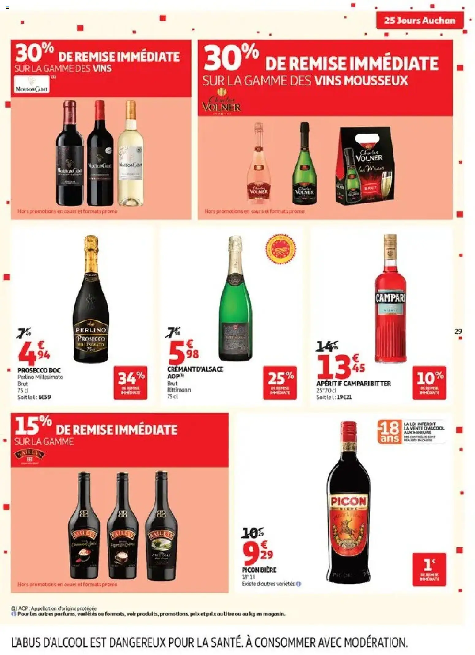 Prévisualisation de Auchan 25 jours 1 supers du magasin Auchan formulaire valide 27/10/2026