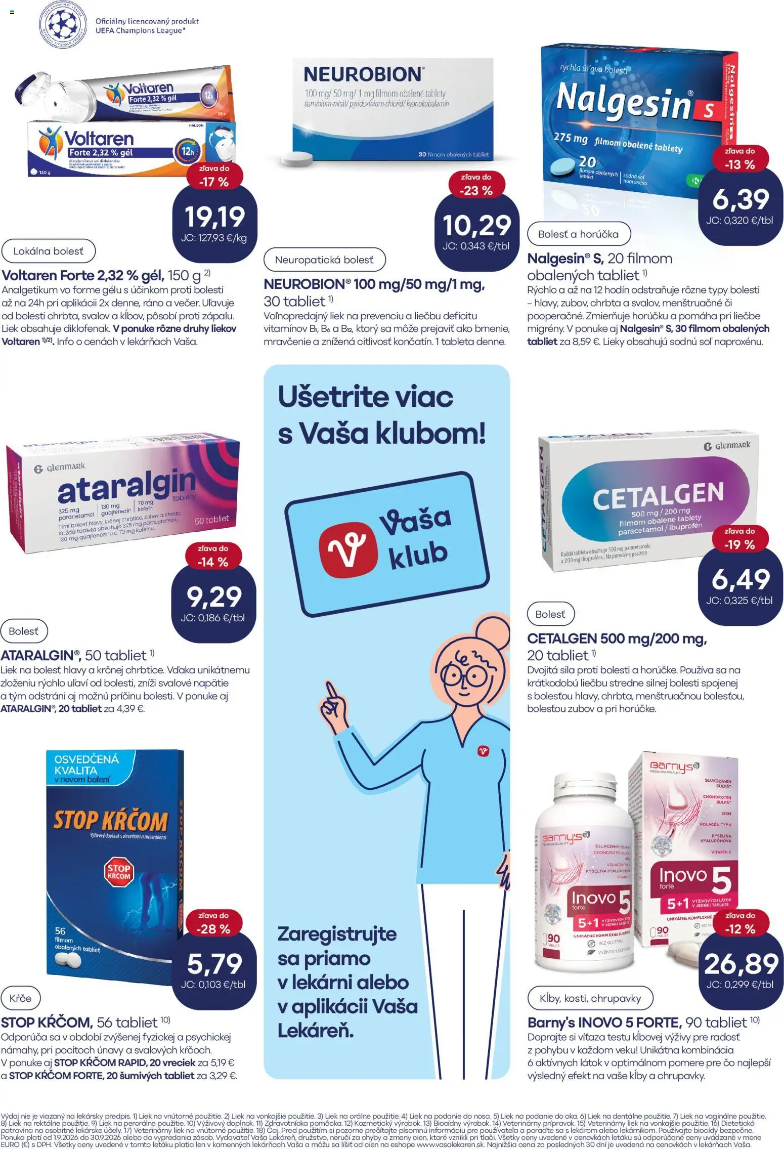 Náhľad Vaša lekáreň letáku platného od 01.09.2026