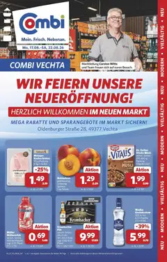 Vorschau von dem Prospekt des Geschäftes Combi, gültig ab dem 17.08.2026