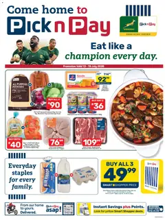 Preview of Pick n Pay flyer valid from 13/07/2026