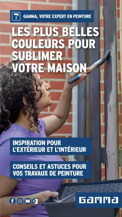 Prévisualisation de GAMMA Magazine Peinture du magasin GAMMA formulaire valide 01/07/2026