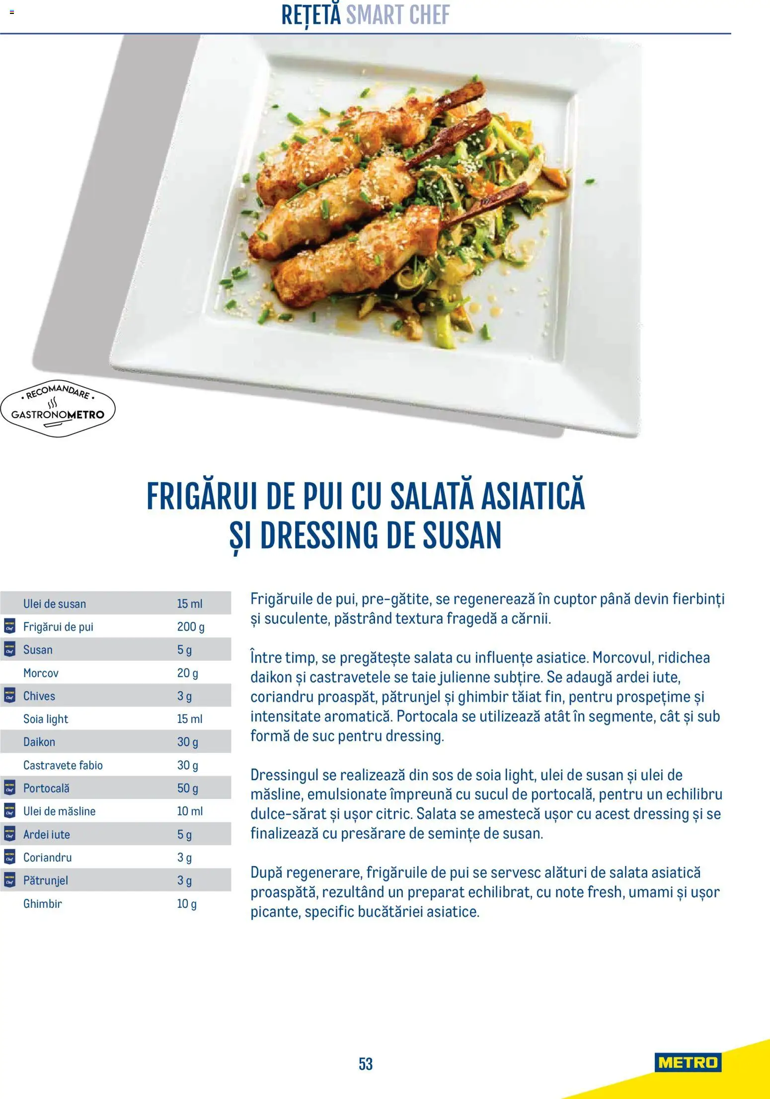 Previzualizarea de cataloage: Metro Metro Catalog Smart Chef valabil de la 21.04.2026 - Ulei, Ulei de masline, Cuptor, Pui, Semințe, Sos, Morcov, Suc