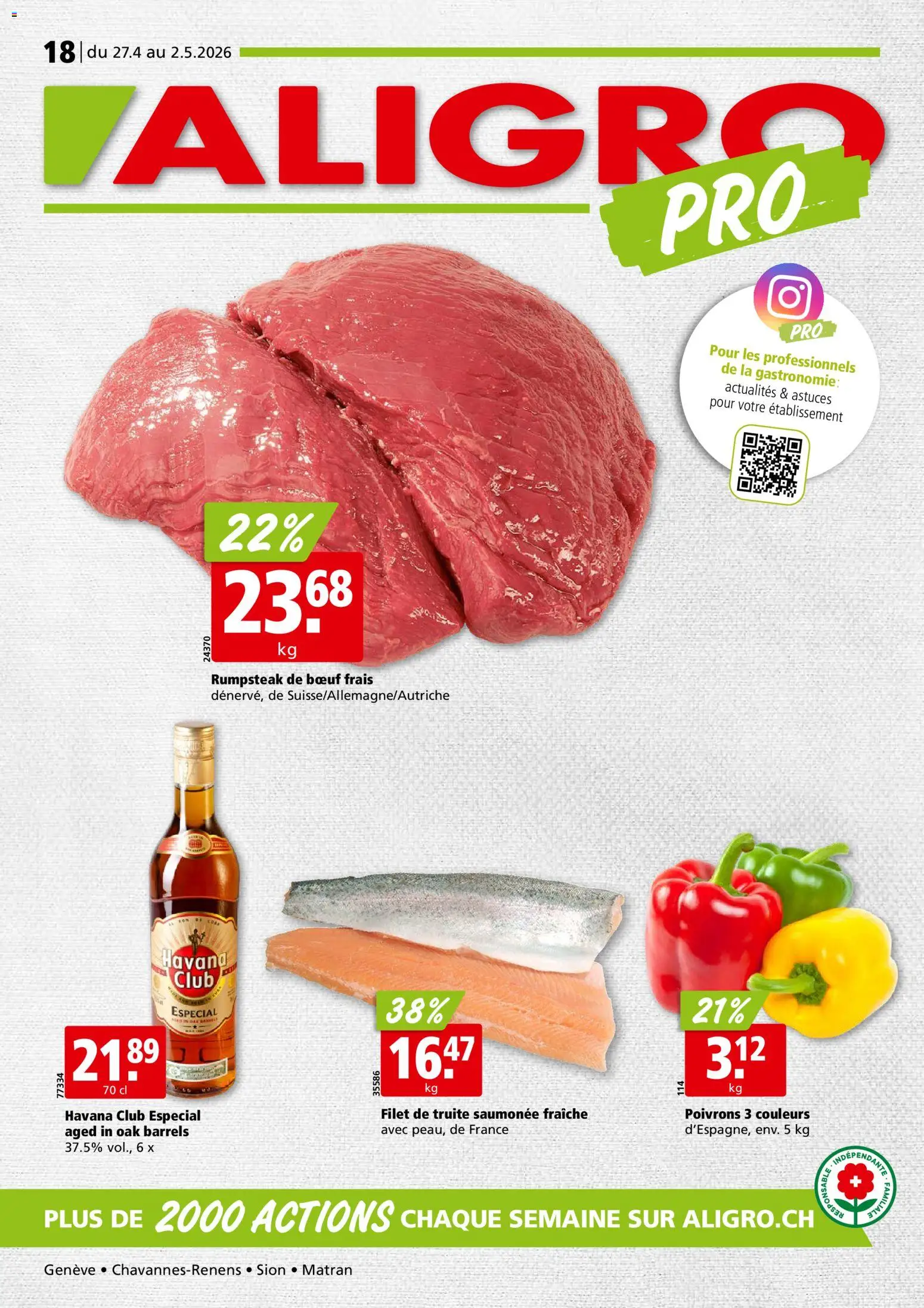 Aligro Prospekt ab 27.04.2026 > Angebote
